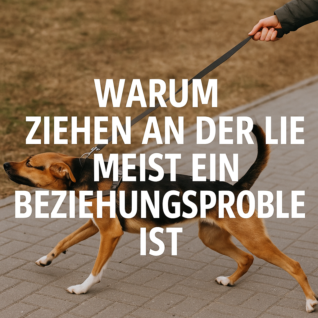 Warum Ziehen an der Leine meist ein Beziehungsproblem ist