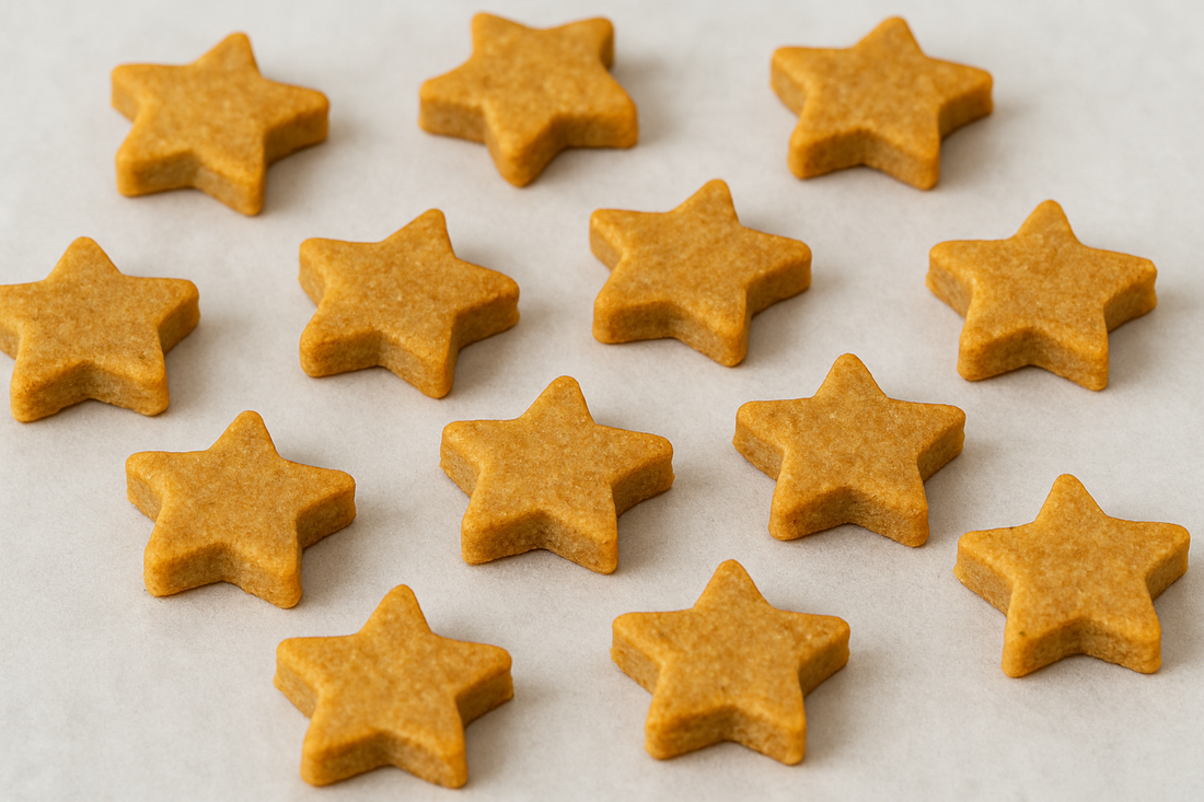 Leberwurst-Sterne für Hunde – die perfekte Trainingsmotivation