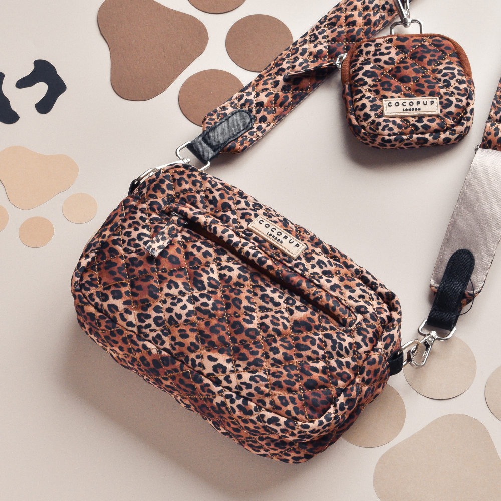 Hundetasche - Gestepptes Leopardenwelpe