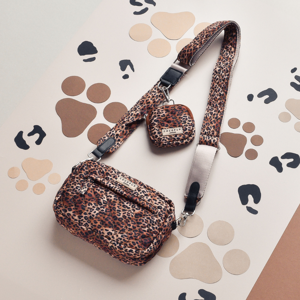Hundetasche - Gestepptes Leopardenwelpe