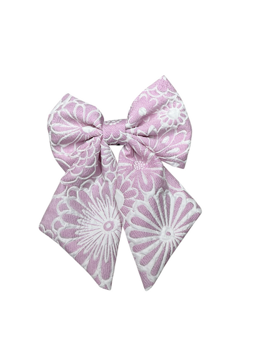 Floral escape sailor bow