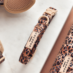 Gestepptes Leopardenwelpenhalsband