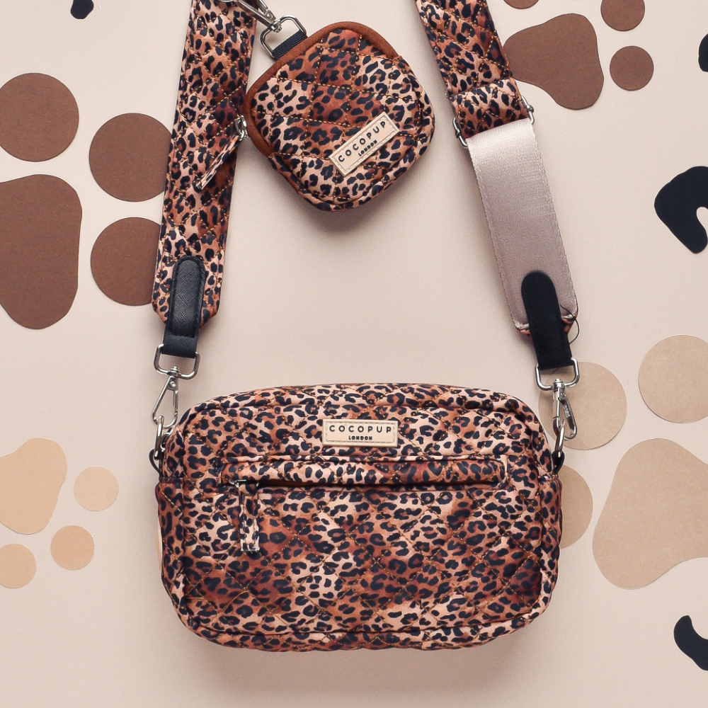 Hundetasche - Gestepptes Leopardenwelpe