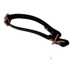 Hexa Halsband Zugstop Schwarz - doggiescouture.at
