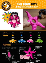 Let's play! OCTOPUS & STARFISH - doggiescouture.at