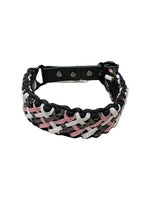 Orleans - pink/white/black Glitzer - doggiescouture.at