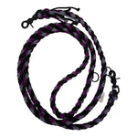 Paracord - Leine 200 cm lilac reflector - doggiescouture.at