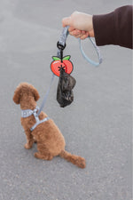 Poopy Loop Hundekotbeutelhalter, pfirsichfarben - doggiescouture.at