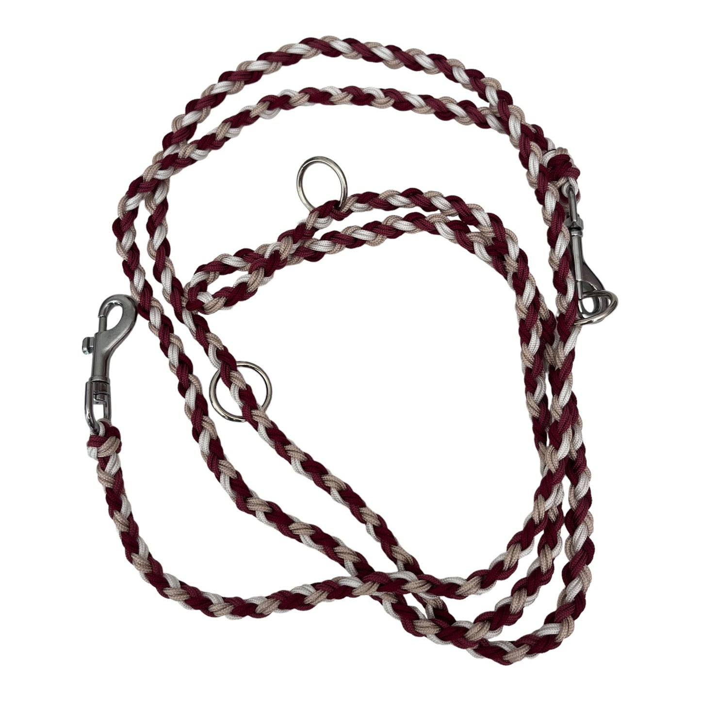 Slim Paracord - Leine 220 cm wine and shine - doggiescouture.at