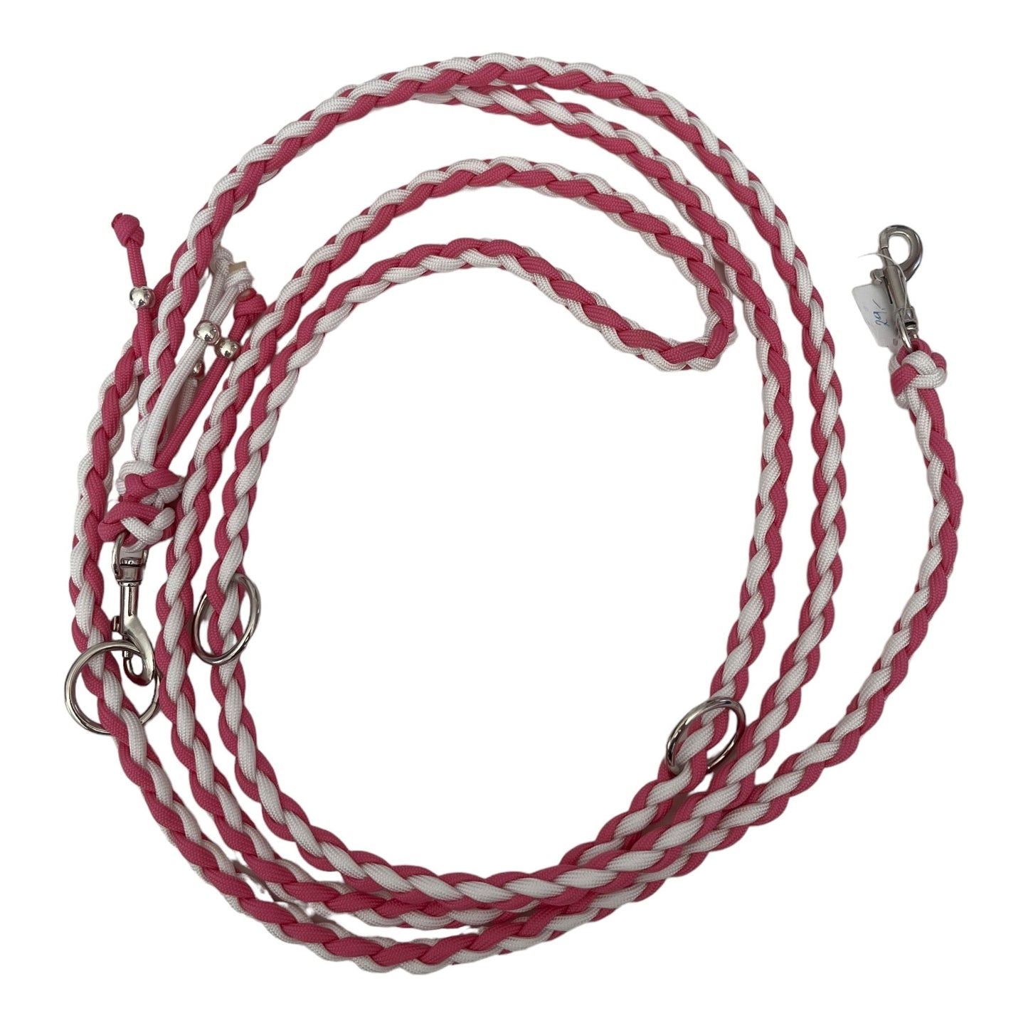 Slim Paracord - Leine 230 cm rose - doggiescouture.at