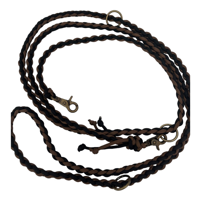 Slim Paracord-Leine 235 cm brown