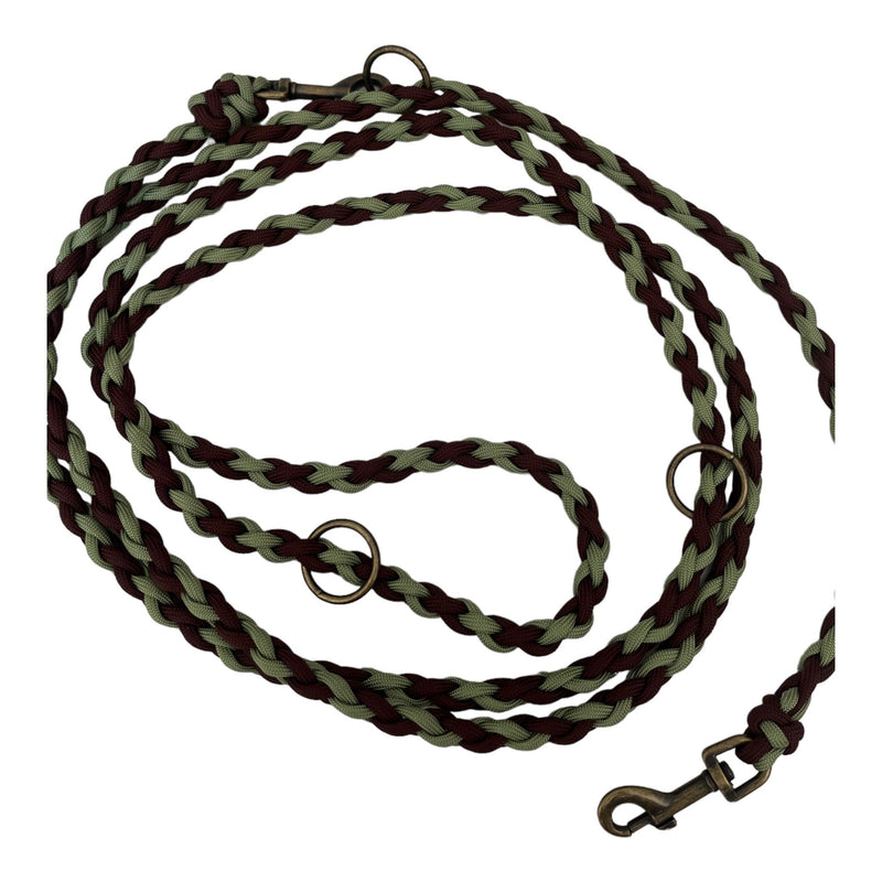 Slim Paracord-Leine 250 cm green