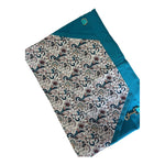 Trainings - und Gassischürze Blue flowers - doggiescouture.at