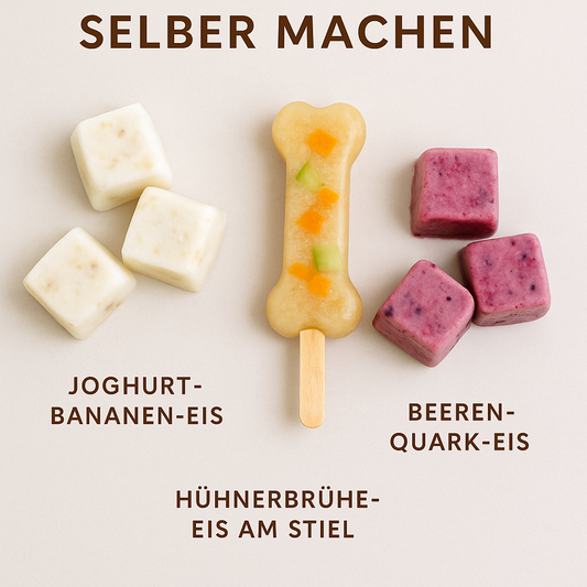 Hundeeis selber machen – 3 einfache Rezepte für heiße Sommertage