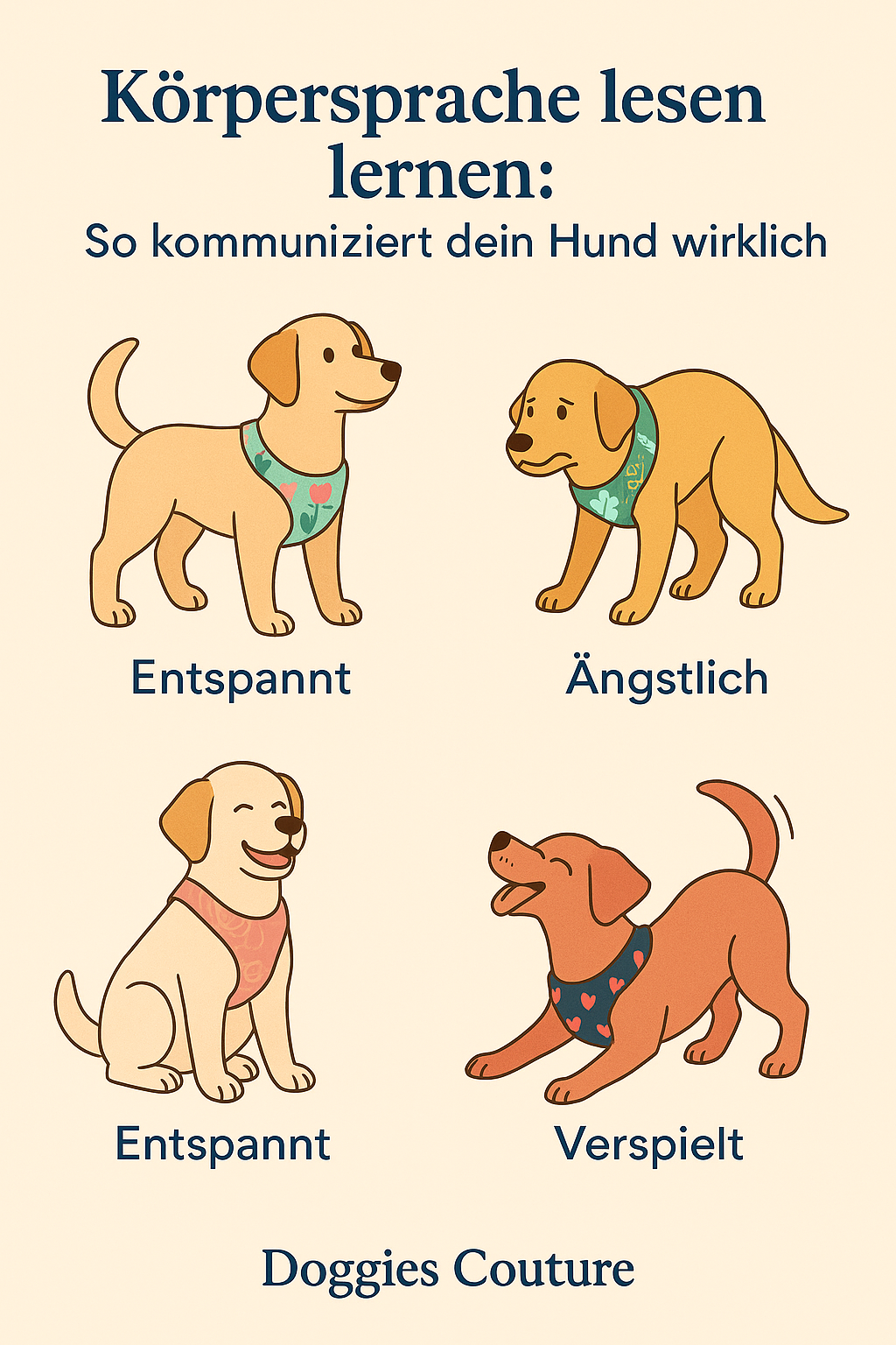 Körpersprache lesen lernen: So kommuniziert dein Hund wirklich