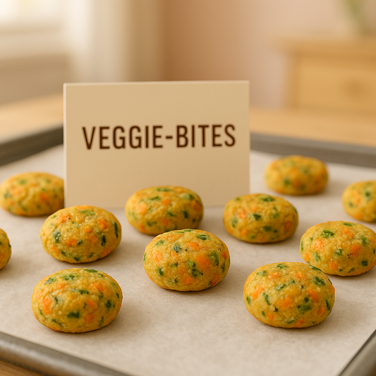 Veggie-Bites für Hunde – schonende Leckerlis für empfindliche Hundemägen