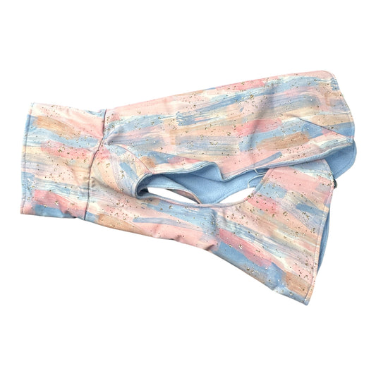 Hundemantel blau rosa Art