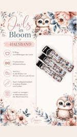 Owls in Bloom Halsband