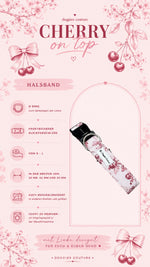 Cherry on top  Halsband
