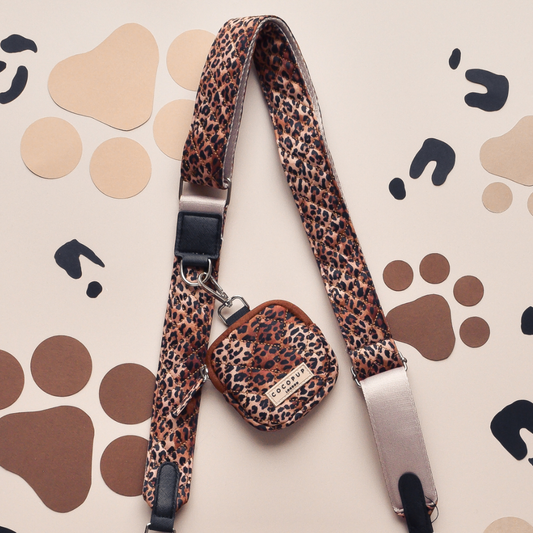 Taschenriemen - Gestepptes Leopardenwelpe