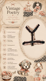Vintage Poetryv Y-Brustgeschirr