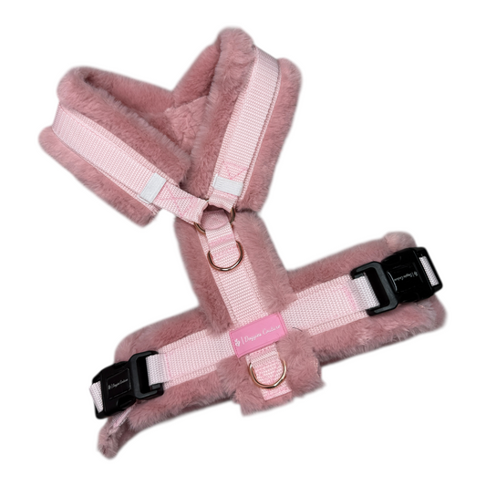 Cotton Candy Y-Brustgeschirr | Handgemacht