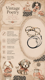 Vintage Poetry Double-Trouble Leine