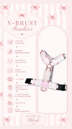 Wrapped in Blush Y-Brustgeschirr