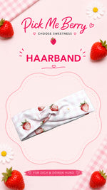 Pick me berry Stirnband