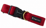 Cord Weinrot Halsband