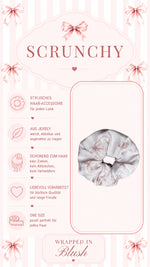 Wrapped in Blush Scrunchy