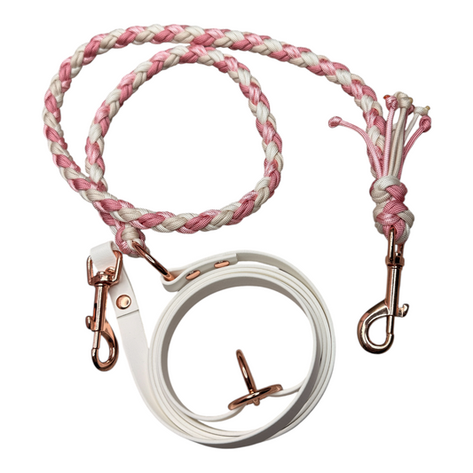 Wrapped in Blush Double-Trouble Leine