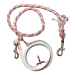 Wrapped in Blush Double-Trouble Leine