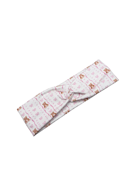Tied in softness Stirnband