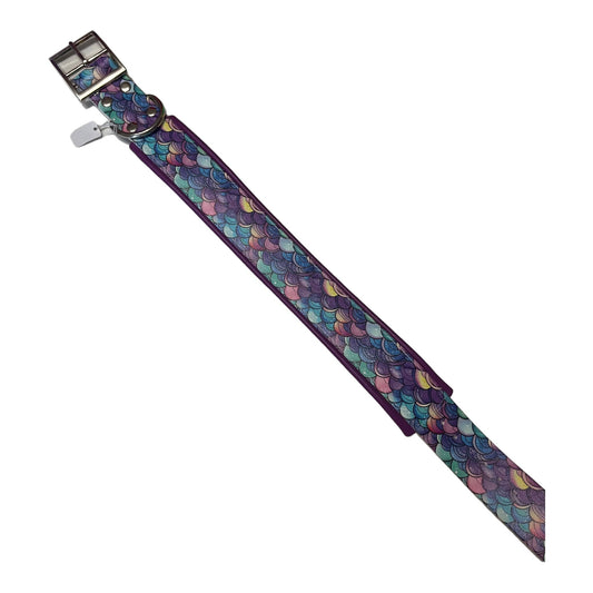 Biothane Halsband Purple Snake - doggiescouture.at