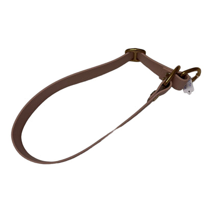 Biothane Halsband Zugstop (Creme) - doggiescouture.at