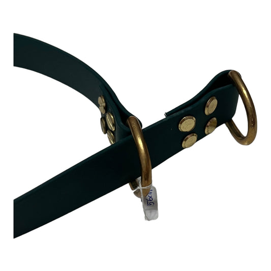Biothane Halsband Zugstop (dunkel grün) - doggiescouture.at