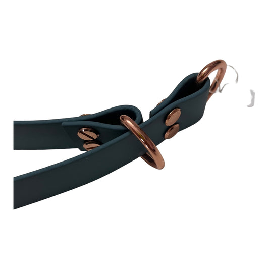Biothane Halsband Zugstop (Jeans Blue) - doggiescouture.at