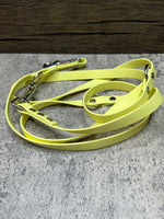 Biothane Leine Pastell gelb - doggiescouture.at