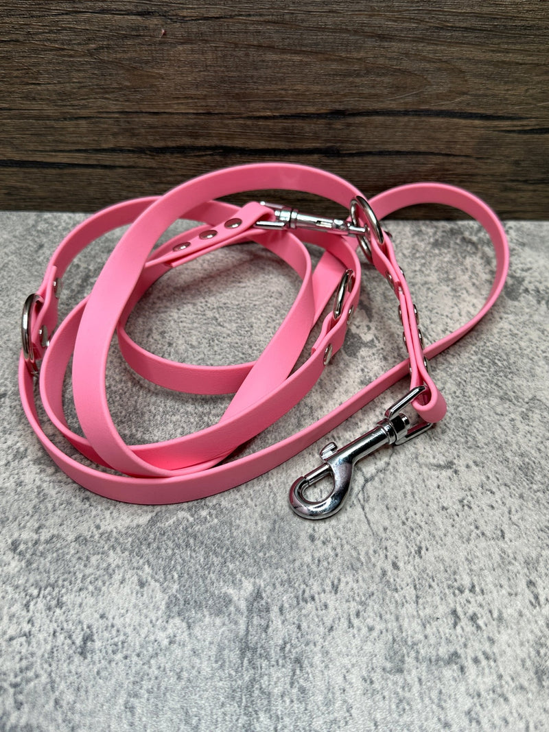 Biothane Leine Pastell rosa