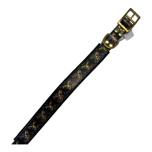 Biothane Mystic Gold (Leder Unterfüttert) - doggiescouture.at