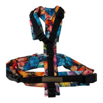 Brustgeschirr color mix flowers - doggiescouture.at
