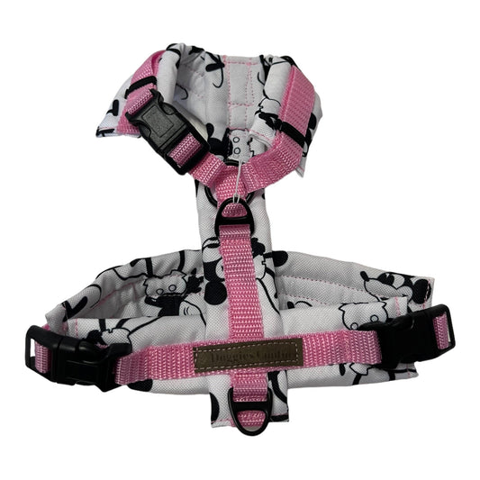(Brustgeschirr mouse pink - doggiescouture.at