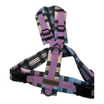 Brustgeschirr Vintage blue viola - doggiescouture.at