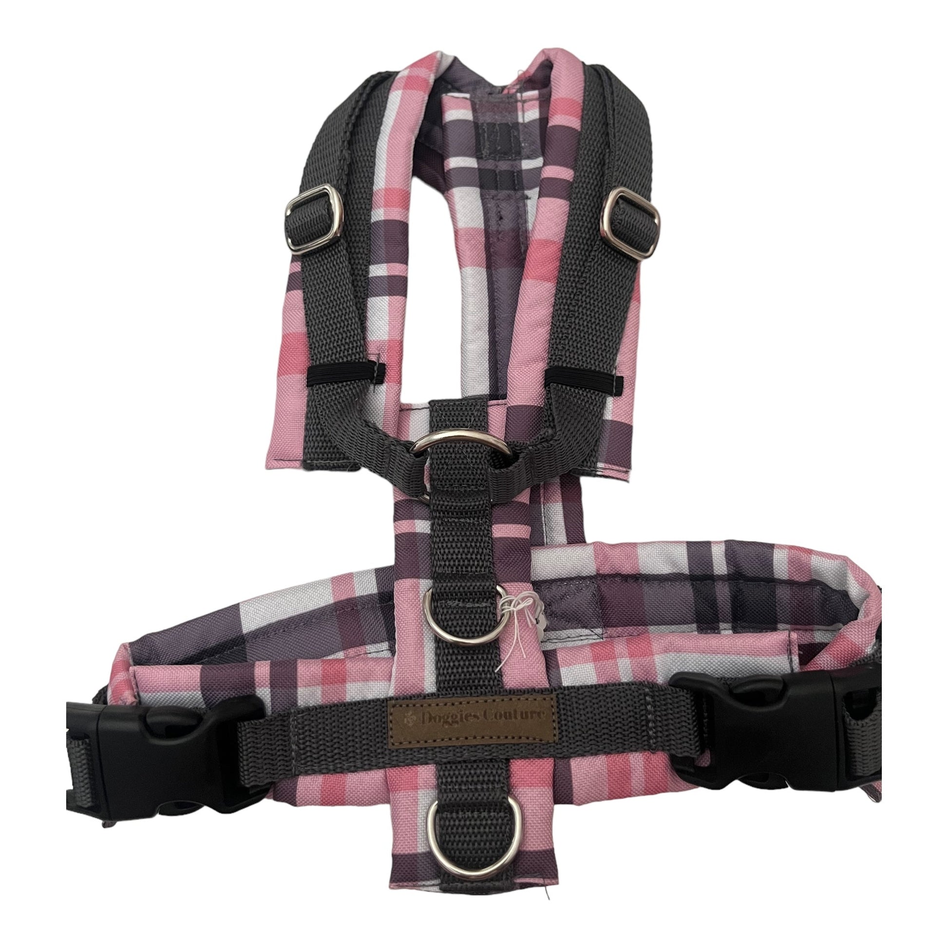 Brustgeschirr Vintage Rosa - doggiescouture.at
