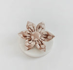 Cocopup Halsband und Brustgeschirrblume Mokka Blume - doggiescouture.at