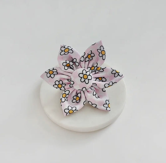 Cocopup Halsband und Geschirrblume Daisy Gingham - doggiescouture.at