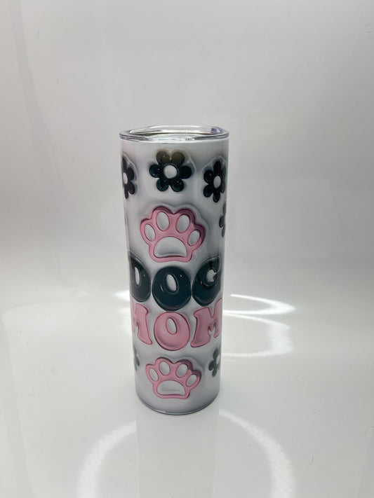 Dog Mom pink Tumbler - doggiescouture.at