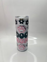 Dog Mom pink Tumbler - doggiescouture.at