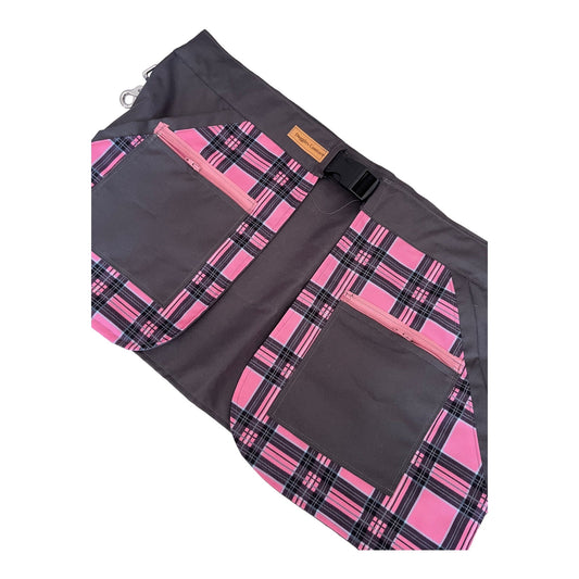 Gassi - und Trainingsschürze burdoggy pink - doggiescouture.at